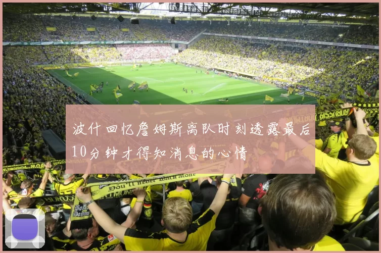 波什回忆詹姆斯离队时刻透露最后10分钟才得知消息的心情